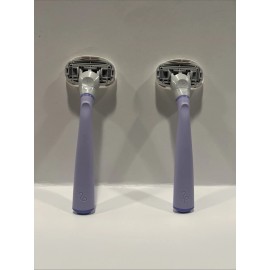Flamingo 5-Blade Women's Razor - 2 Razor Handle + 2 Razor Blade