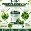 Fresodor para Mal Aliento, Internal Body Deodorizing Supplement with Chlorophyll,