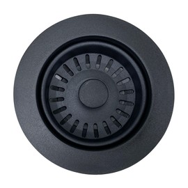 Nantucket 3.5KD-GCMB Basket Strainer Kitchen Drain For Granite Composite Sinks - Matte Black