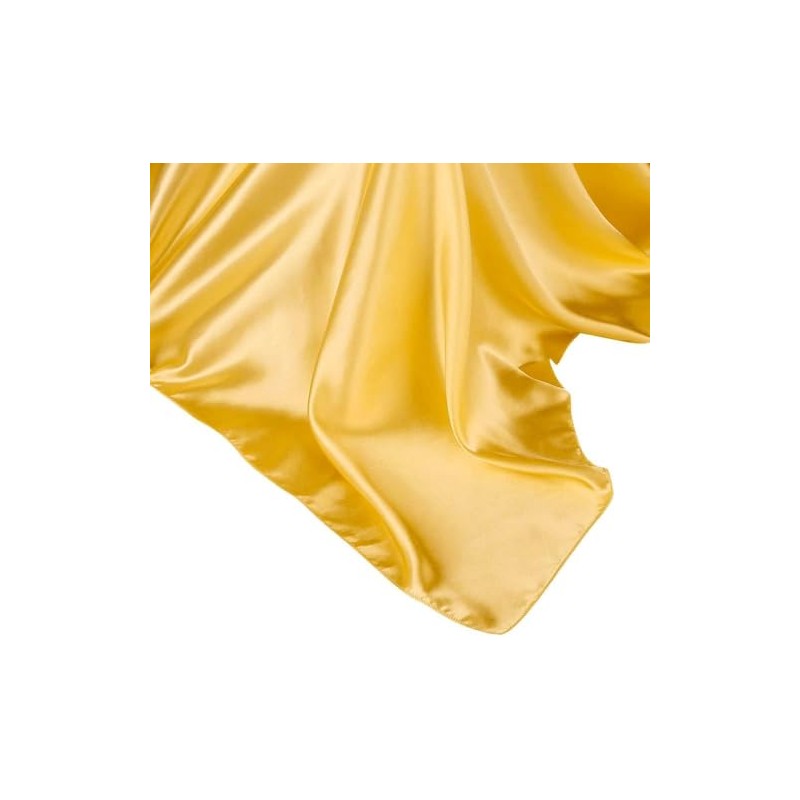 2 Pack Satin Smooth Fabric Table Cover Premium Table Cloth
