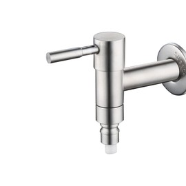 Stainless Steel Faucet, 304 Washing Machine, Stainless Steel Leak-Proof and Flood-Proof Automatic Water-Stop Washing Machine, Special Faucet Automatic Water-Stop