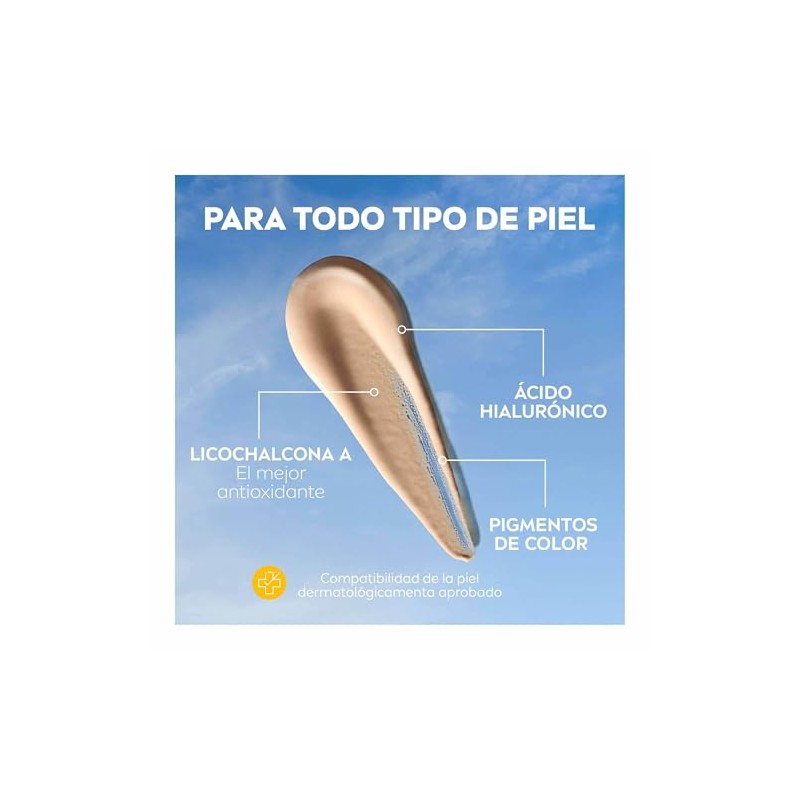 Protector Solar Facial NIVEA SUN Fluido Diario Tono Claro +