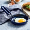 Blue Diamond Mini Egg Frying Pan Skillet, Diamond Infused Healthy