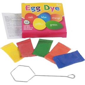 Easter crafts | Egg Decoration Dye Kit | Pack of 5 colours | Kids egg dyes | Dyes 50 eggs