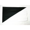AZ FLAG - Flagge Strand Schwarz Und Weiss 150x100 cm