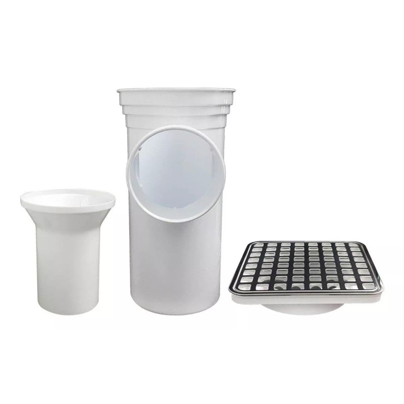 Fleximatic 2640 Coladera P/patio C/cubierta Acero Inoxidable