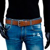 Lois - Men's Leather Belt - Exquisitely Designed Leather Belt