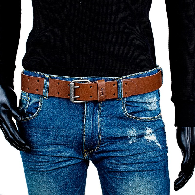 Lois - Men's Leather Belt - Exquisitely Designed Leather Belt