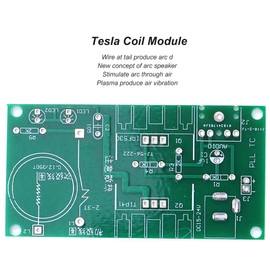 Oumefar Electronic Unassembled Coil Module Plasma Speaker DC 15 24V Mini DIY Electronic Kit