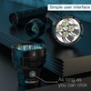 Wurrkos Powerful DL70 Scuba Dive Light, Bright 13000 Lumen Diving