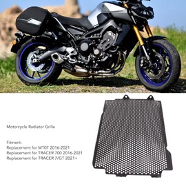 Motorcycle Radiator Grille for MT07 TRACER 700 TRACER 7 GT, Motorcycle Radiator Cover Replacement, Motorcycle Radiator Protector Guard, Fully Effectively