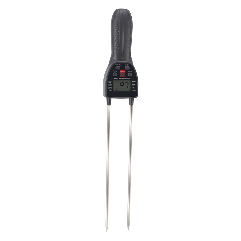 Grain Moisture Meter Tester Portable Digital with Voice Probe 300mm