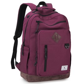 VX VONXURY Backpack for Men Women,Lightweight Bookbag with Mulitiple Pockets,Classical Water Resistant Travel Backpack