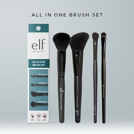 elf e.l.f All-in-One e.l.f Black Brush Set / 엘프 올인원 엘프 블랙 브러쉬 세트