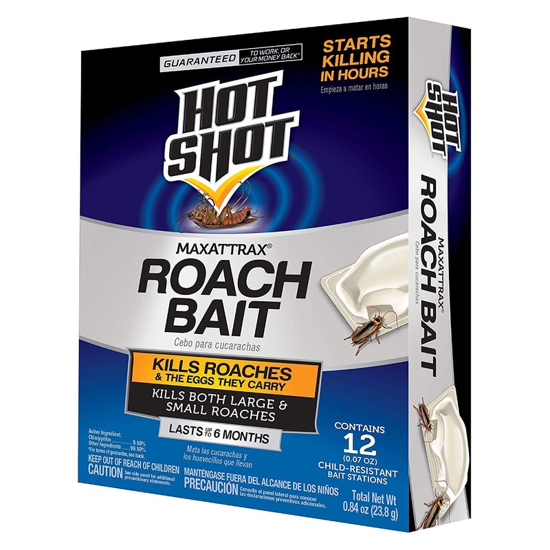 Hot Shot MaxAttrax Roach Bait - 4 Pack