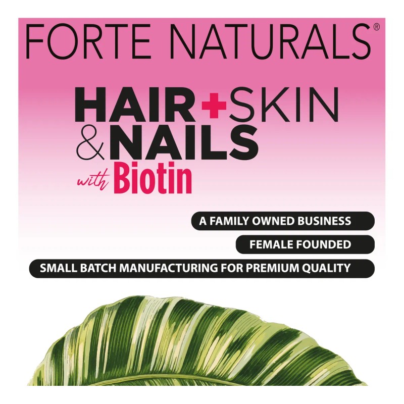 Forte Naturals Gomitas Biotina 5000mcg Cabello Piel Uñas N/a