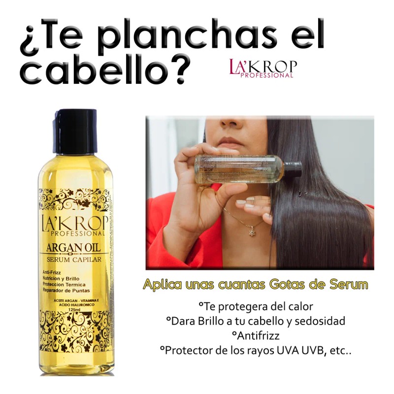 Serum Capilar Con Aceite De Argan 125ml