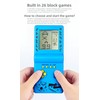 TAQY Retro Classic Block Game Console Multiple Games Adjustable Level/Speed
