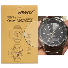 [3 pieces] For WVA-M630B-3AJF WVA-M630 WVA-M630D-7AJF TPU Protective Film Transmittance, Scratch Resistant, Bubble Resistant, Easy to Apply for Watch