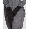 Terramar Adult Thermasilk Ultra-Thin Performance Liner Gloves, Black, Large (8.5-9)