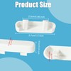 Pack of 40 Window Slot Caps, Drain Hole Covers, Water