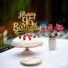 Sleyberoy - Decoración acrílica para tartas de cumpleaños 95, saludos