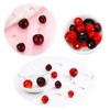 AMOR SPES Cute Earring 18K Gold Plating Cherry Stud Earrings