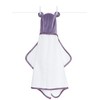 Little Giraffe Velvet Deluxe Towel with Ears (Lavender)