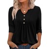 WIHOLL Business Casual Outfits for Women Summer 3/4 Length Sleeve