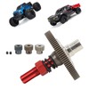 91T Slipper Gear Set Differential Upgrade Parts Metal Gear Assembly