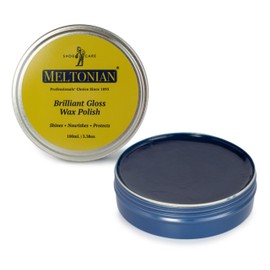 Meltonian Wax Polish Paste For Brilliant Gloss | Shines, Nourishes, Protects | (Navy Blue, 50ml/1.69oz)