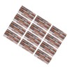 12pcs Tile Wall Sticker Thickened PVC Self Adhesive Waterproof Retro