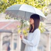 LIEBEN-0590 Parasol, Lightweight Folding, Rain or Shine, Over 99% UPF50