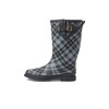 Western Chief Womens Printed Tall Rain Boot, Cabin Plaid, 9