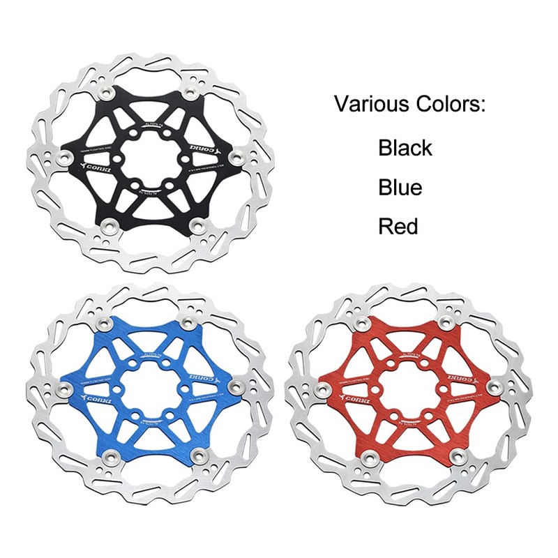 Bynccea 160 mm 180 mm Bicycle Floating Brake Disc with