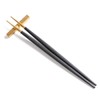 Cutipol GOA Black Gold Chopsticks + Chopsticks Rest Set G029G
