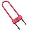 WANLIAN Anti-Theft U-Lock, 16mm Hardened Zinc Alloy Shackle, Adjustable U-Shape,