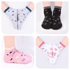 L&K-II 2825 Children's Socks with Cute Heart Patterns 10/12 Pairs,