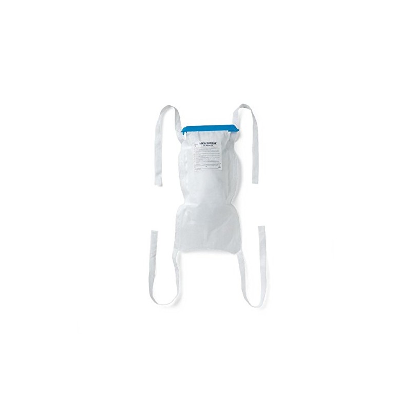 Medline NON4420Z Refillable Ice Bags, 6.5", White (Box of 25)