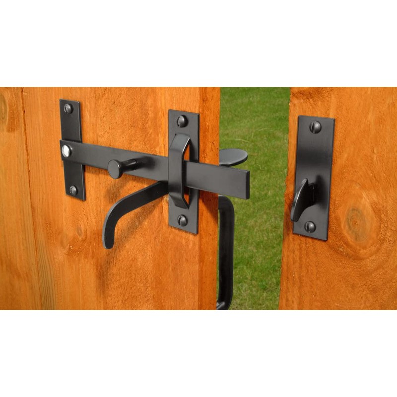 Keypak Suffolk Thumb Gate Latch Catch, Ideal for Wooden Garden