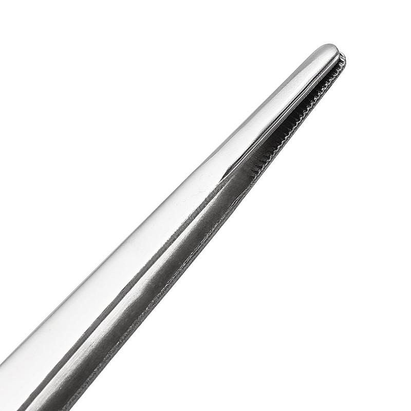 Sourcingmap 2 Pcs 12-Inch Stainless Steel Straight Blunt Tweezers with