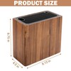 RedCall Acacia Wood Knife Holder Block,Large Universal Knife Block without
