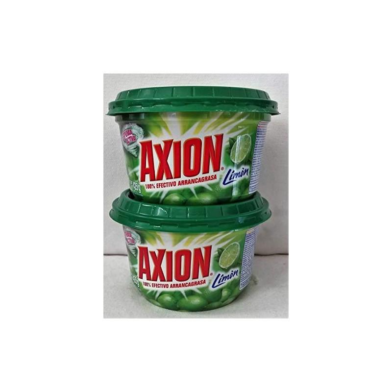 Axion Dishwashing Paste Detergent (Pack of 2) Lemon Dish Soap