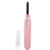 Le’phoqua Heated Eyelash Curler with Comb Design: Anti-Scald Electric Lash