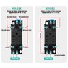 SiRyder Timer 220V 0.1S-99H Digital Relay Cycle Control with Socket