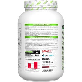 Perfect Sports DIESEL Vegan 100% Plant-Based Protein Vanilla Ice Dream 700 g Proteína vegana sabor vainilla cremosa, ideal para dietas veganas