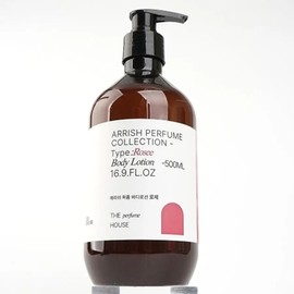 Perfume scent moisturizing body lotion rose 500ml / 퍼퓸 향기 보습 바디로션 장미 500ml