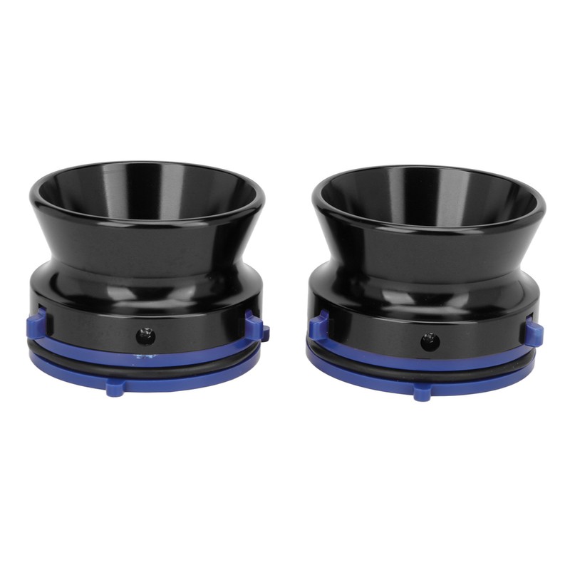 1 Pair NAB Hub Adapters Polished Aluminum Alloy Universal Loading
