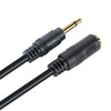 TENINYU 3.5mm Mono Extension 6FT - 12V Trigger, IR Infrared