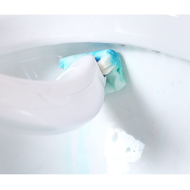 Disposable Toilet Brush Replacement Refills Toilet Scrubber Refills Soluble 12